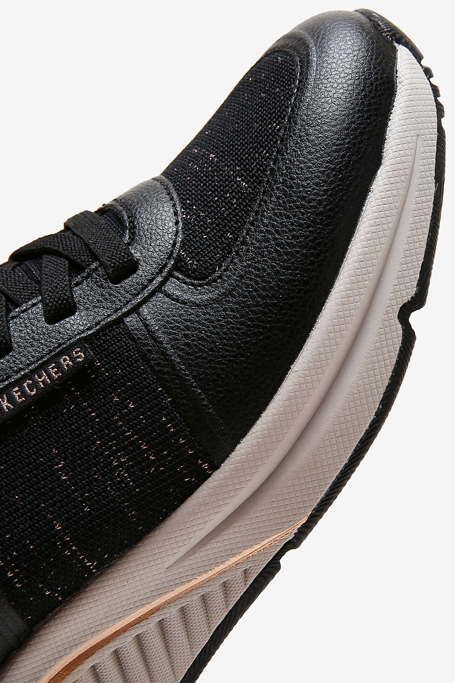 Skechers Kadın Siyah Arch Fit S-Miles-Miglio Marca Sneaker