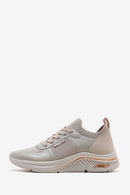 Skechers Kadın Bej Arch Fit S-Miles-Miglio Marca Sneaker | Derimod