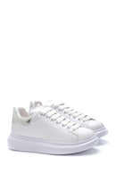 Women's White Thick Soled Sneaker | Derimod