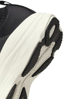 Derimod Zero Woman Black Thick-Soled Lace-Up Fabric Sneakers | Derimod