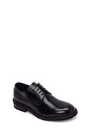 Male Black Lace-up Leather Casual Shoes | Derimod