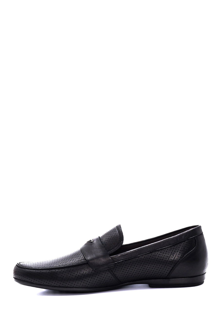 Erkek Deri Baskılı Loafer
