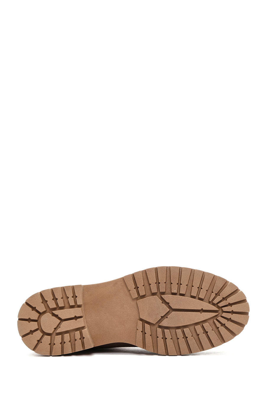 Woman Tan Suede Leather Chelsea Bot