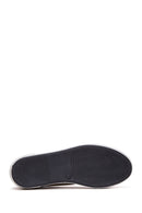 Woman Mink Lace-Up Suede Leather Sneaker | Derimod