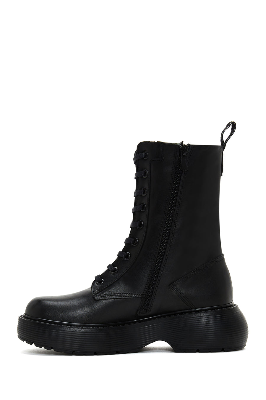 Women's Black Leather Boots