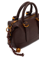Woman Brown Long-Strap Mini Shoulder Bag | Derimod