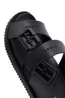 Men's Black Slippers | Derimod
