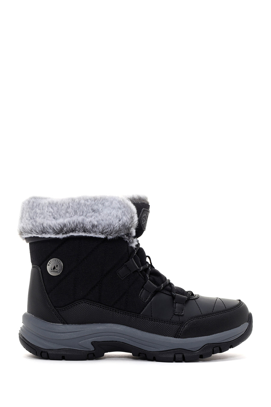 Skechers Women's Black Trego Thick Soled Boots 167431 BLK | Derimod