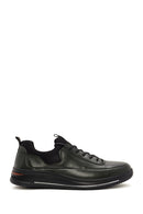 Men's Green Lace-up Leather Sneaker | Derimod