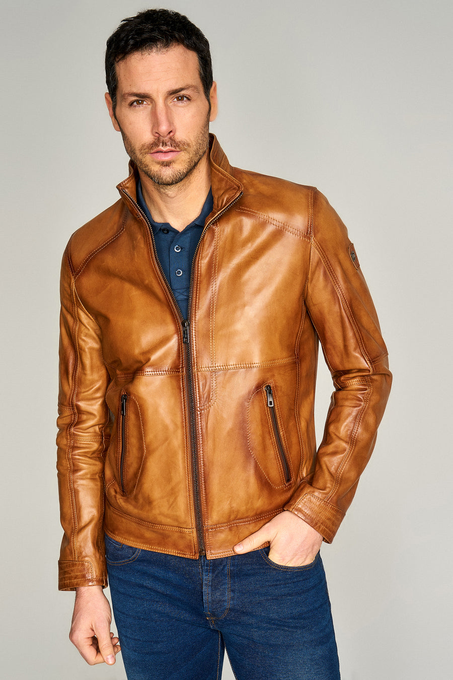 Antony Men's Beige Coat