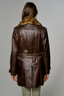 New Alexandra Women's Leather Jacket | Derimod