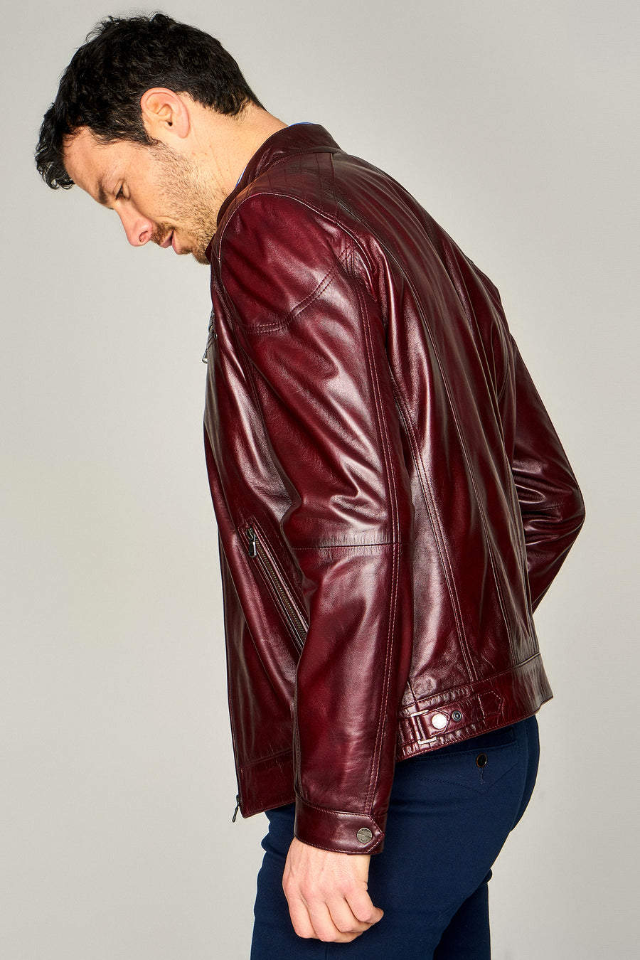 MAXIM MEN'S LEATHER JACKET