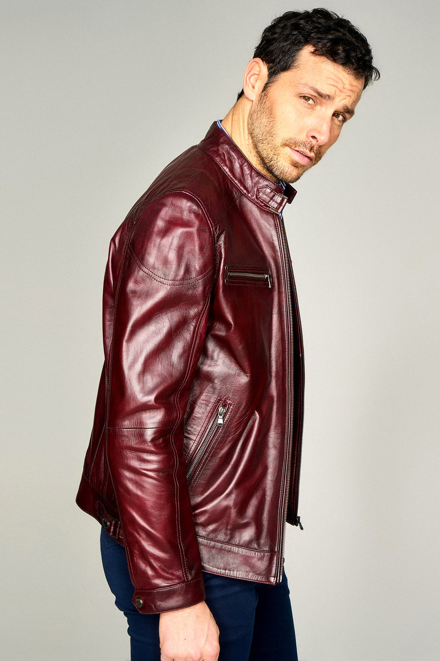 MAXIM MEN'S LEATHER JACKET