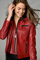 Secret Women's Claret Red Coat | Derimod