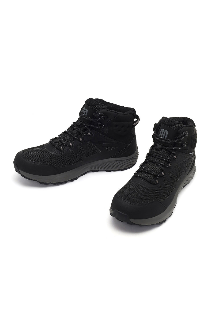 Derimod Dry Male Black Lace-Up Thick-Soled Outdoor Boots
