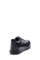 Erkek Süet Detaylı Deri Sneaker | Derimod