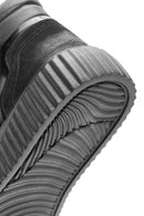 Men's Black Lace-Up Nubuck Leather Sports Boots | Derimod