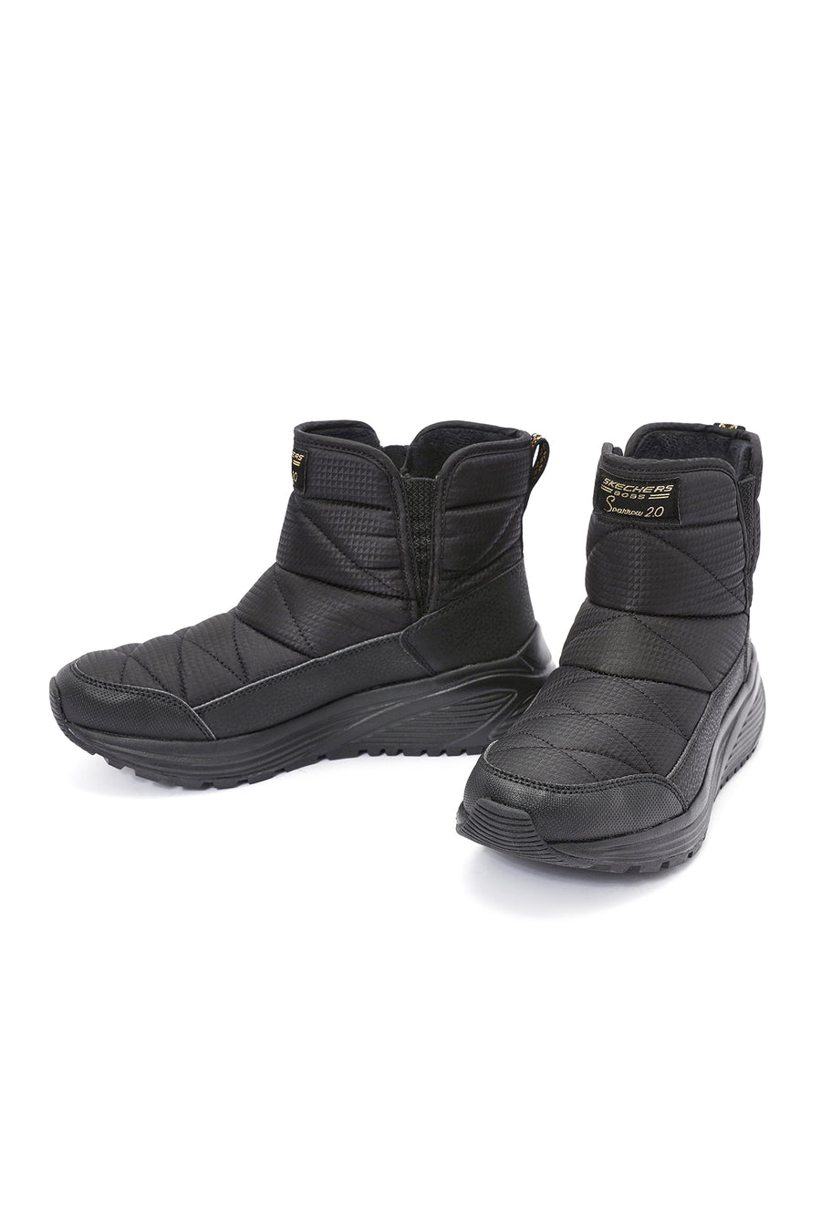 Skechers Women's Black Bobs Sparrow Outdoor Boots