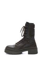 Women's Leather Thick Soled Boots | Derimod