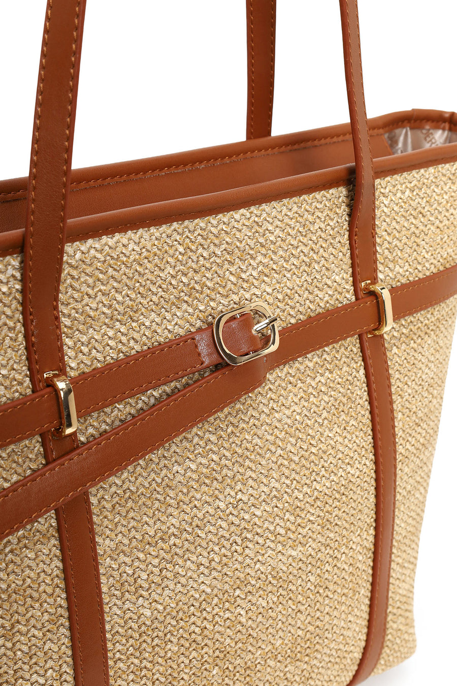 Kadın Taba Hasır Omuz Çantası