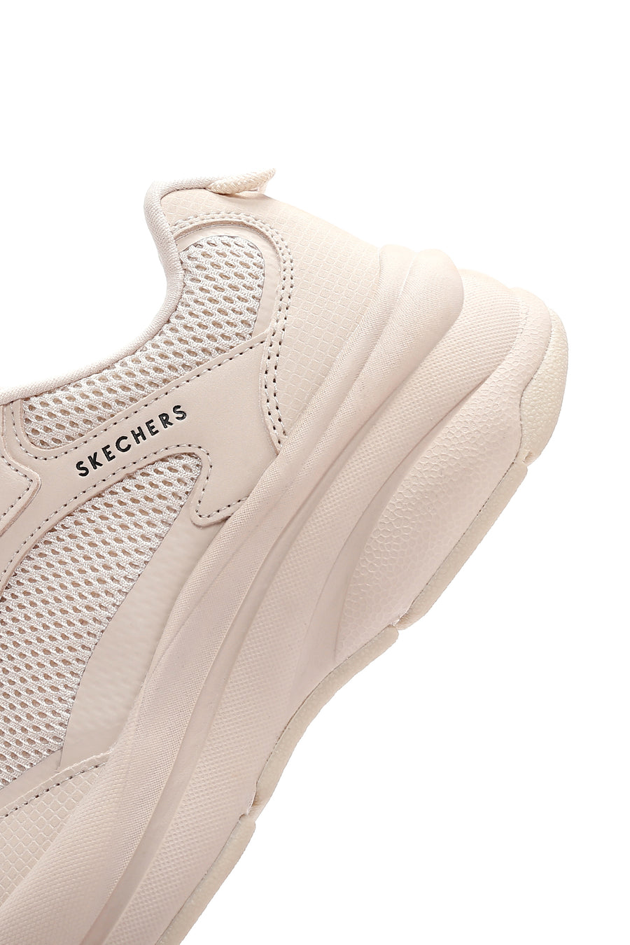 Skechers Women's Beige Street Twisterz - Lighten Up Thick Soled Sneaker