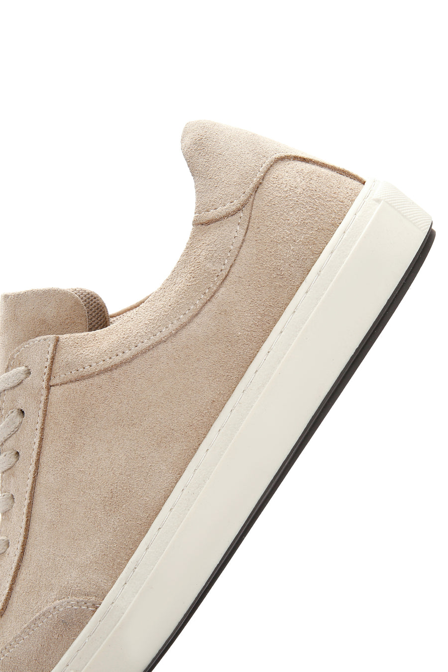 Erkek Bej Süet Deri Sneaker