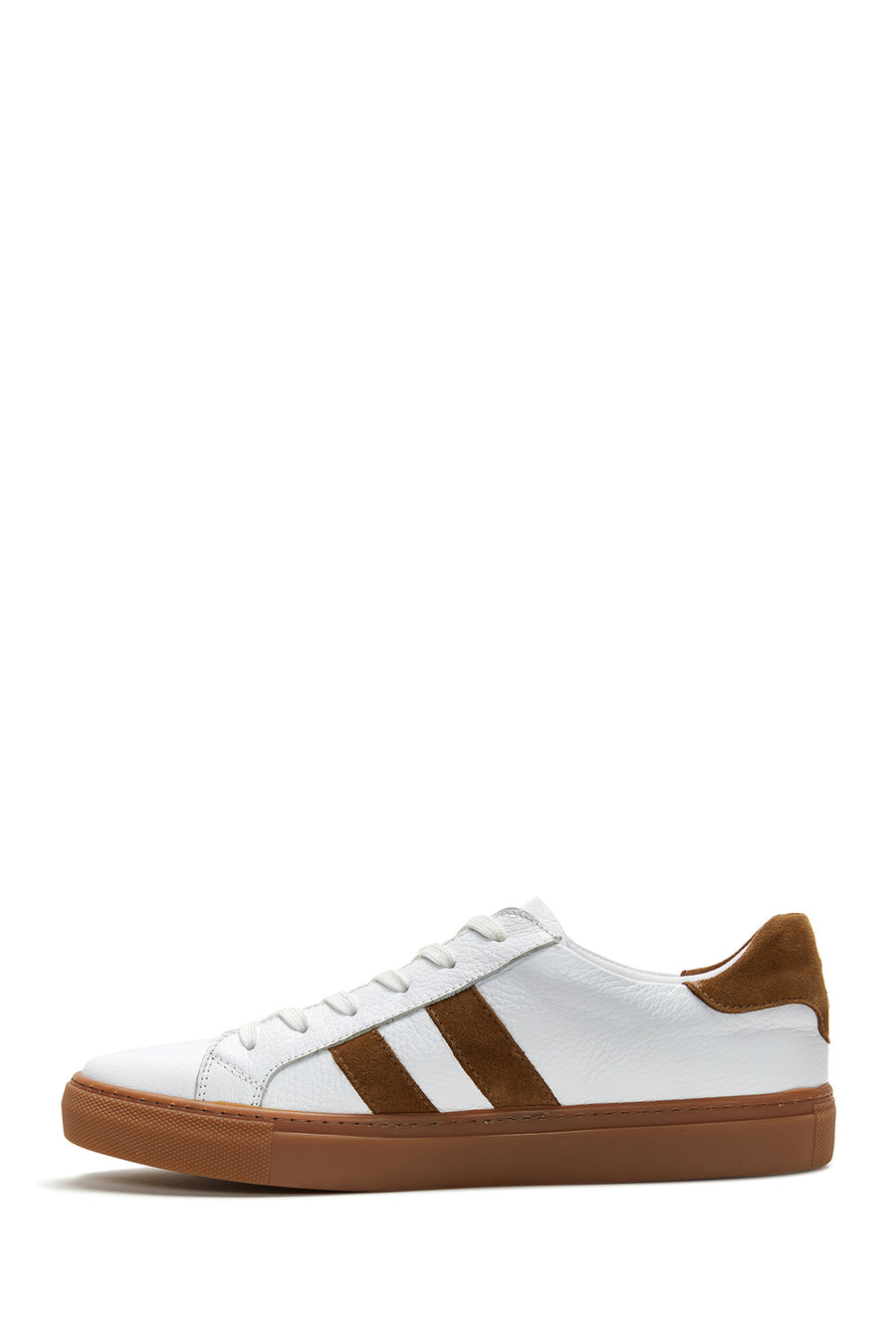 Men's White Leather Sneaker