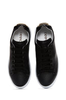 Women's Leather Buckle Detailed Sneaker | Derimod