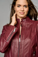Irma Women's Leather Jacket | Derimod