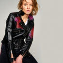 FRIDA WOMEN'S LEATHER JACKET | Derimod