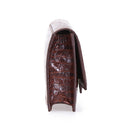 Croco Tan Women's Leather Bag | Derimod