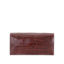 Croco Tan Women's Leather Bag | Derimod