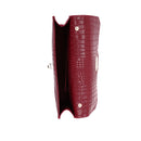Croco Women's Leather Bag | Derimod