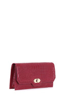 Croco Women's Leather Bag | Derimod