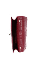Croco Women's Leather Bag | Derimod