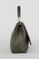 Women's Green Synthetic Leather Shoulder Bag | Derimod