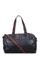 Women's Black Synthetic Leather Shoulder Bag | Derimod