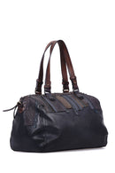 Women's Black Synthetic Leather Shoulder Bag | Derimod