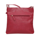 Women's Burgundy Synthetic Leather Crossbody Bag | Derimod