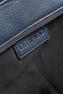 Women's Navy Blue Synthetic Leather Shoulder Bag | Derimod