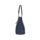 Women's Navy Blue Synthetic Leather Shoulder Bag | Derimod