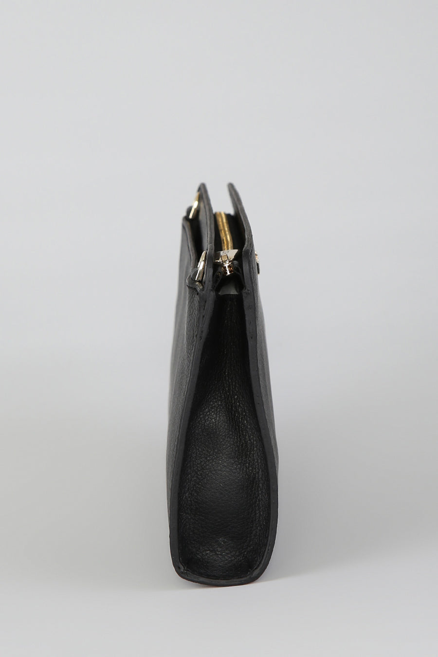 Black Women's Leather Portfolio