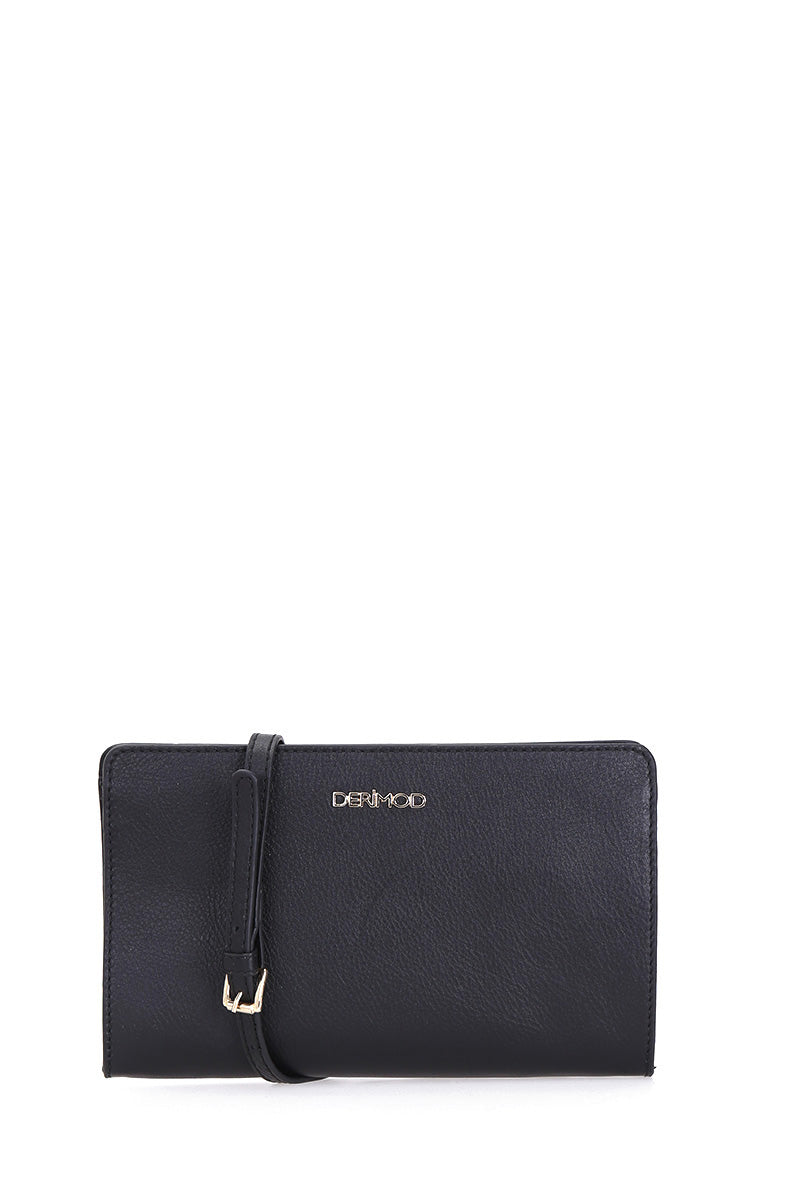 Black Women's Leather Portfolio