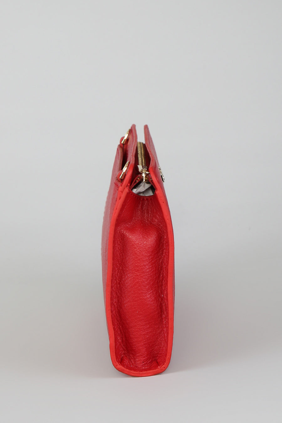 Red Women's Leather Portfolio