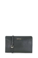 Petrol Women's Leather Portfolio | Derimod