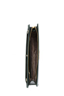 Petrol Women's Leather Portfolio | Derimod