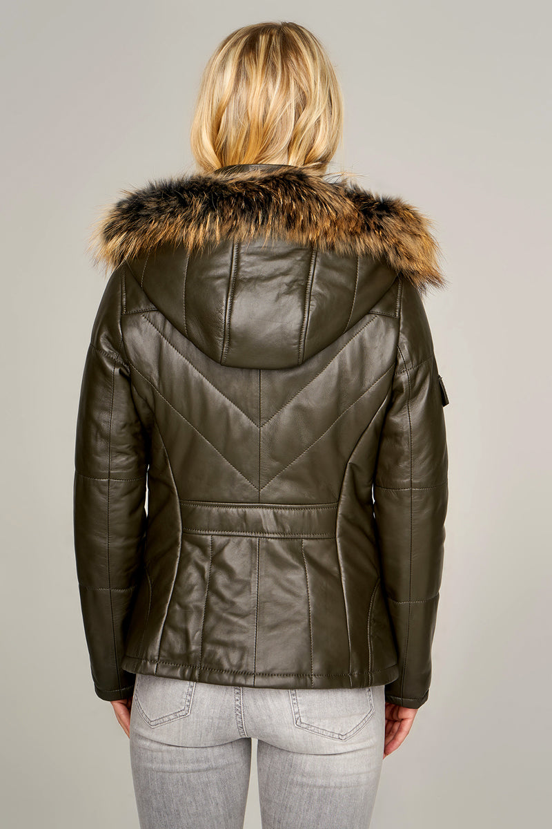 Nora Women's Leather Jacket