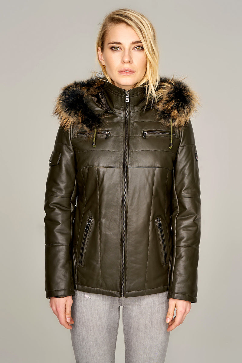 Nora Women's Leather Jacket