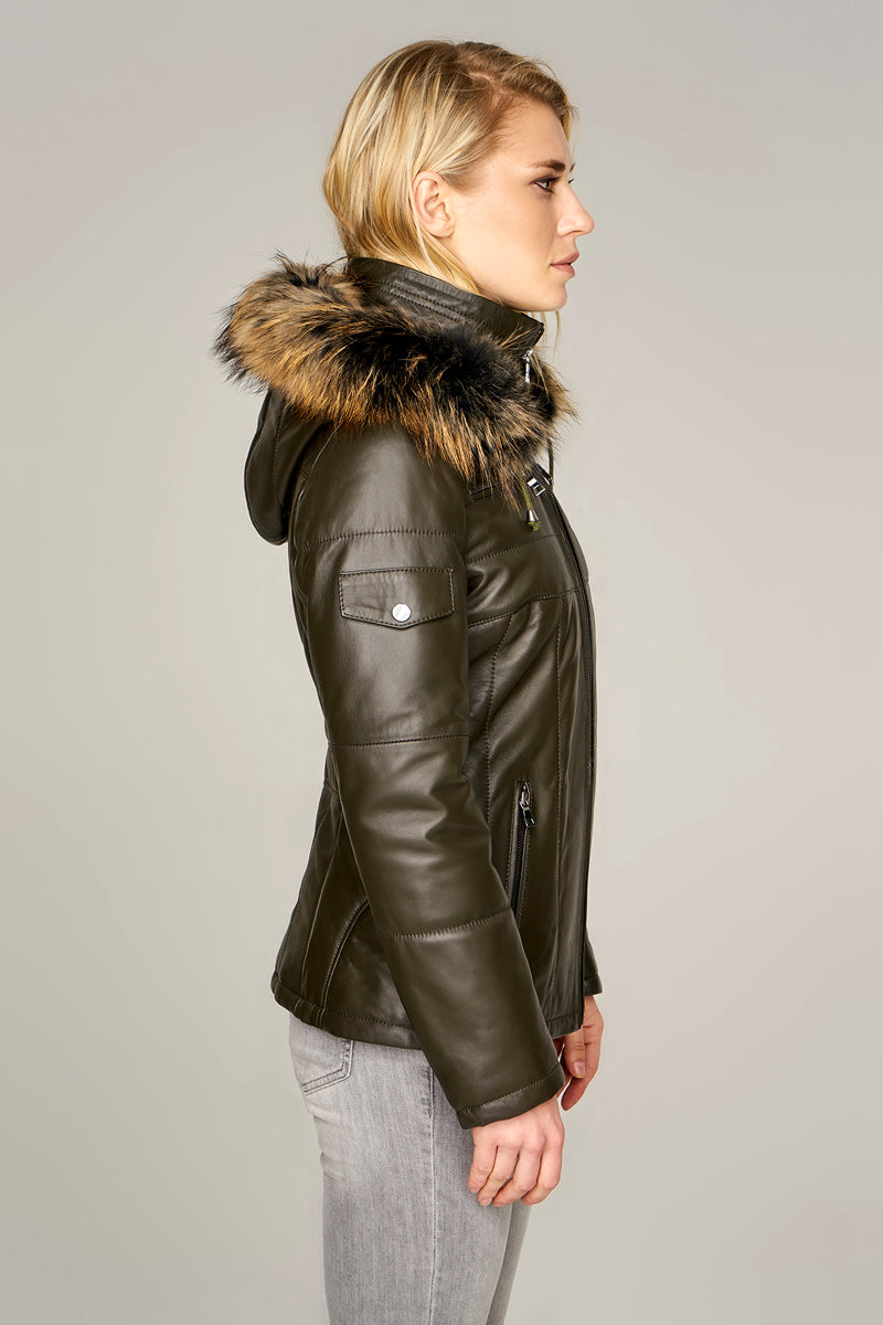 Nora Women's Leather Jacket
