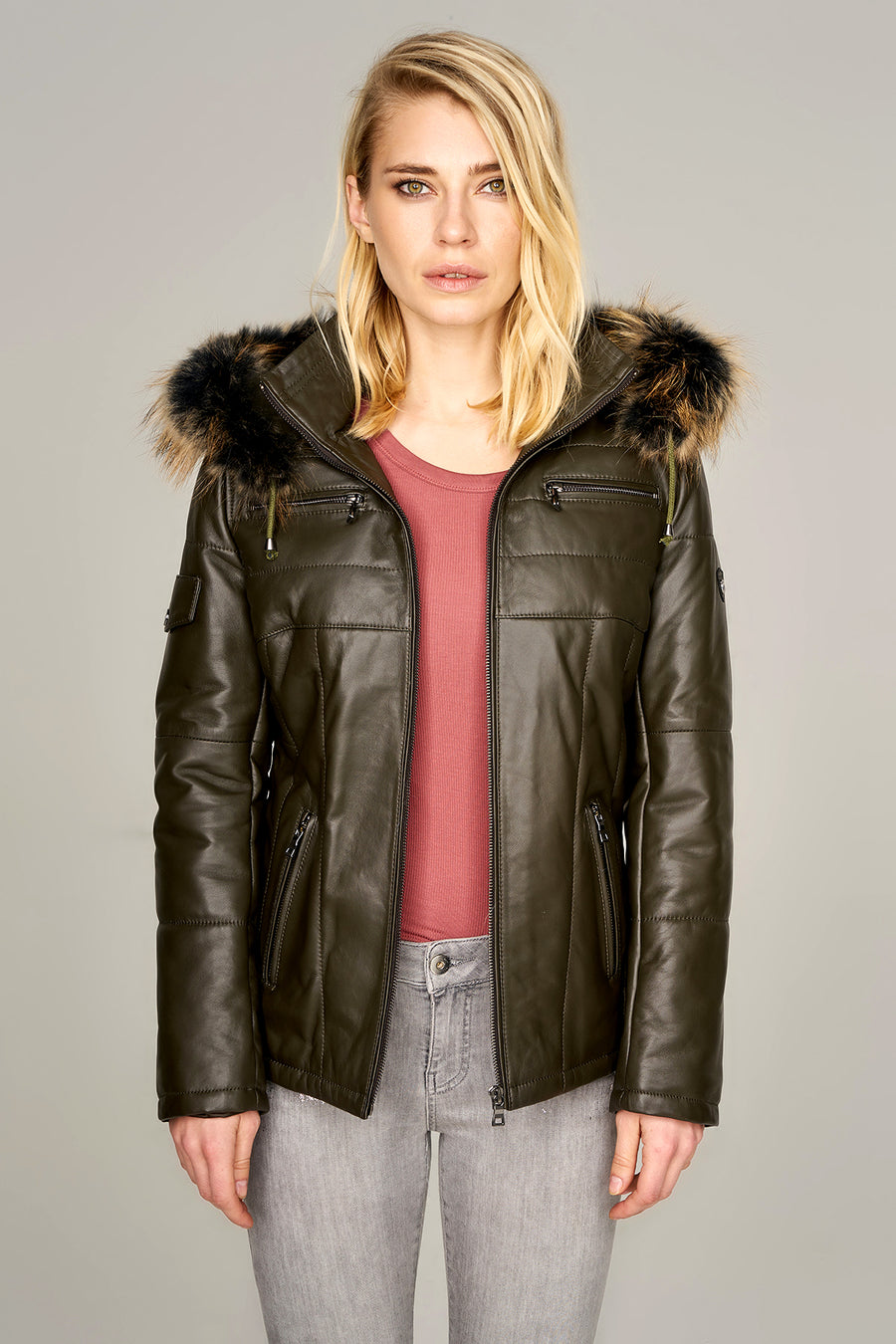 Nora Women's Leather Jacket